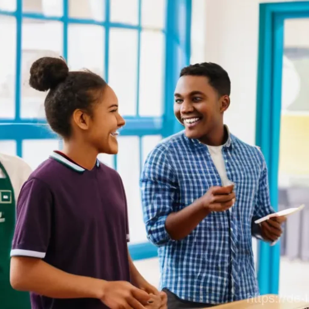 언어교육학 연구 방법론 - **"A vibrant, diverse group of young adults, aged 18-30, enthusiastically participating in a role-pl...